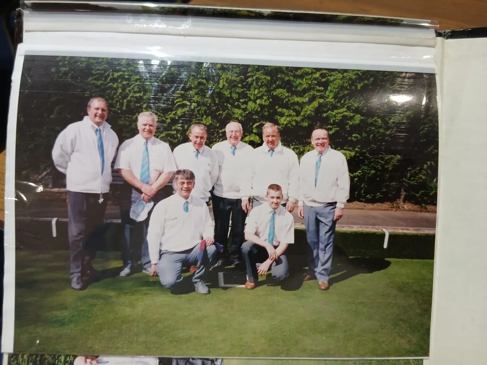 A Baxter Park team photo from the club archive